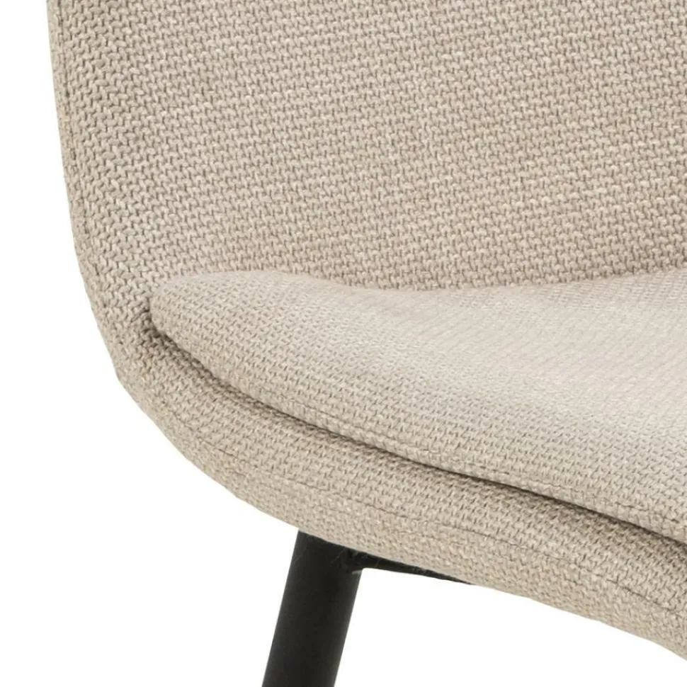 Krzesło Becca beżowe tkanina Basel 24