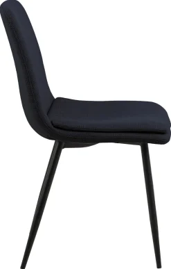 Krzesło Becca granatowe tkanina Basel  8952