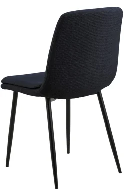 Krzesło Becca granatowe tkanina Basel  8952