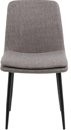 Krzesło Becca szare tkanina Basel 34FR