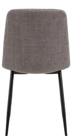 Krzesło Becca szare tkanina Basel 34FR