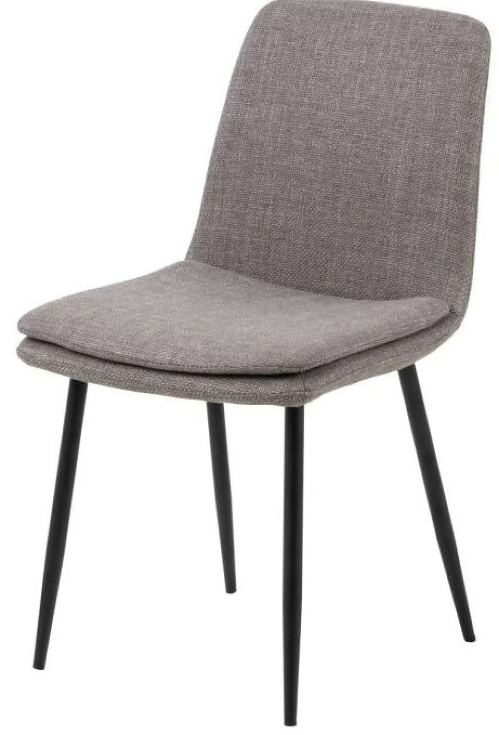 Krzesło Becca szare tkanina Basel 34FR