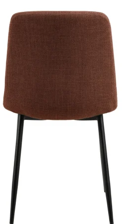 Krzesło Becca terakota tkanina Basel 44