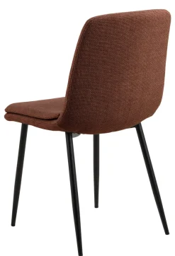 Krzesło Becca terakota tkanina Basel 44