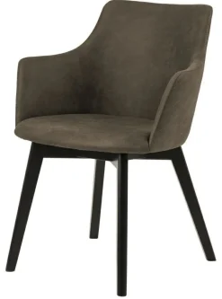 Krzesło Bella Olive Green tapicerowane