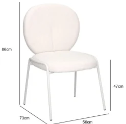 Krzesło Bianco białe