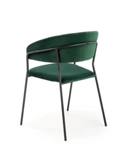 Krzesło Black Glam zielone