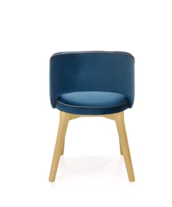 Krzesło Blanche dąb/ granatowe Monolith