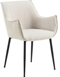 Krzesło Bonita beżowe