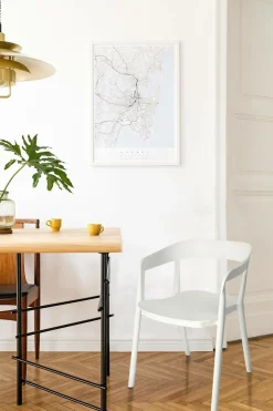 Krzesło Bow białe z tworzywa