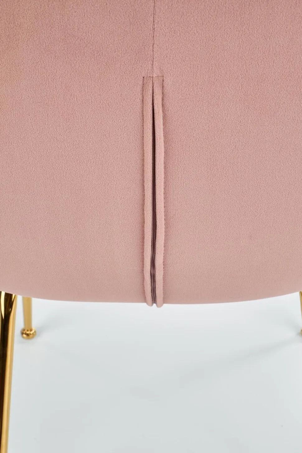 Krzesło Brema różowe/złote