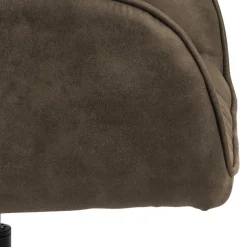 Krzesło Brenda brązowe tapicerowane