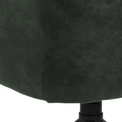 Krzesło Brenda oliwkowe tapicerowane