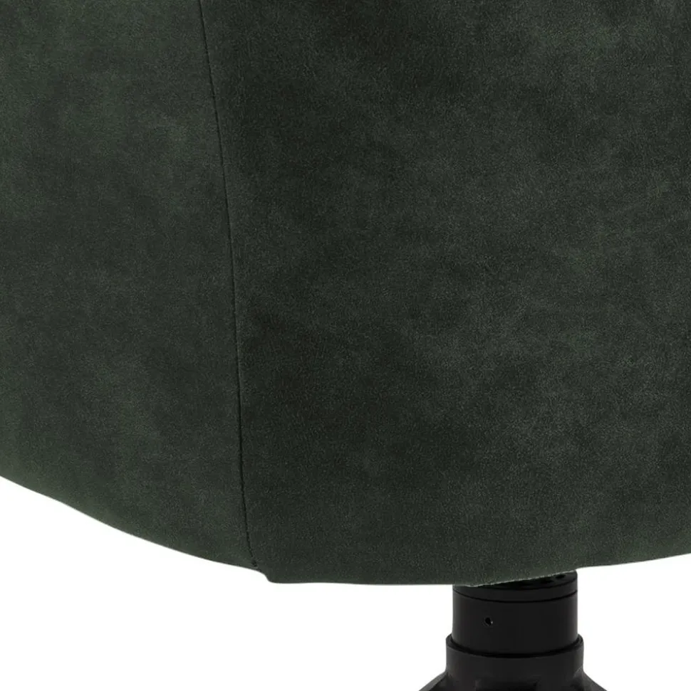 Krzesło Brenda oliwkowe tapicerowane