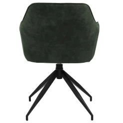 Krzesło Brenda oliwkowe tapicerowane