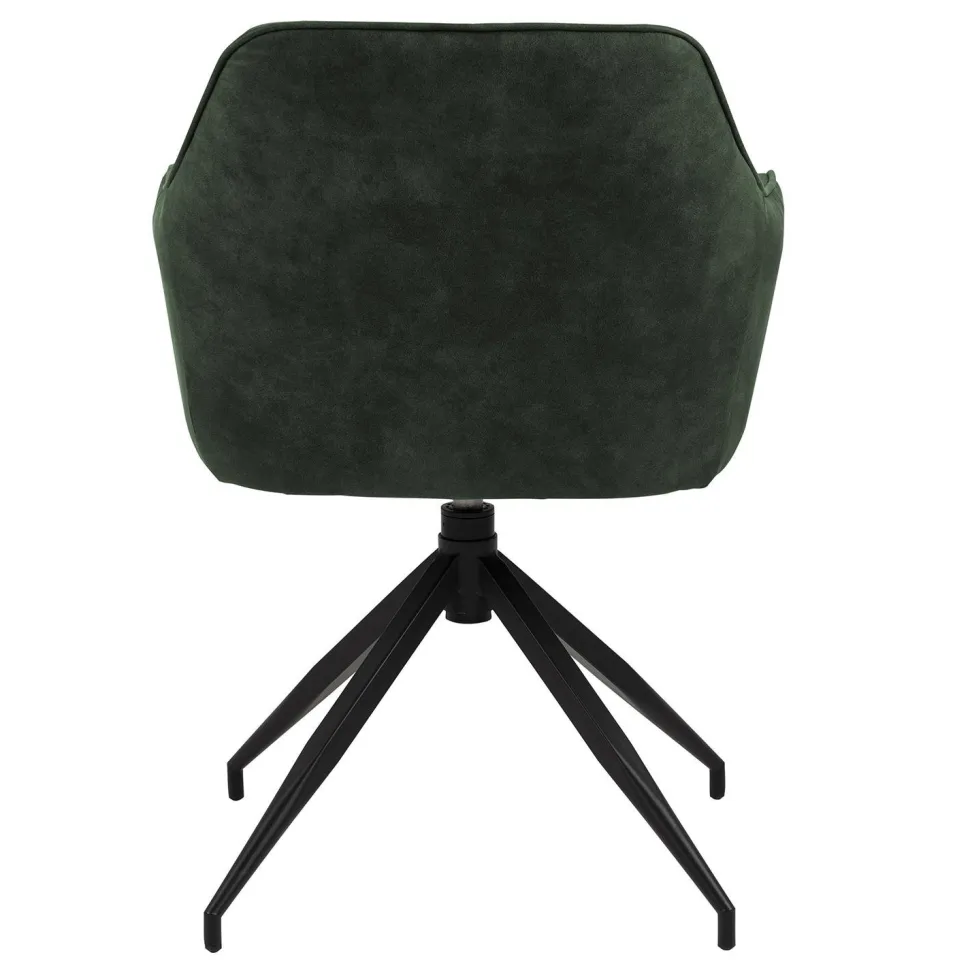 Krzesło Brenda oliwkowe tapicerowane