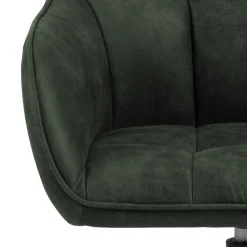 Krzesło Brenda oliwkowe tapicerowane