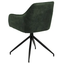 Krzesło Brenda oliwkowe tapicerowane