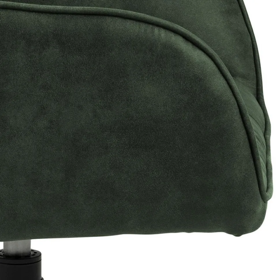 Krzesło Brenda oliwkowe tapicerowane