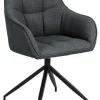 Krzesło Brenda szare ciemne