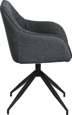 Krzesło Brenda szare ciemne