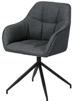 Krzesło Brenda szare ciemne