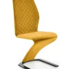Krzesło Brigitte musztardowe