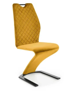 Krzesło Brigitte musztardowe