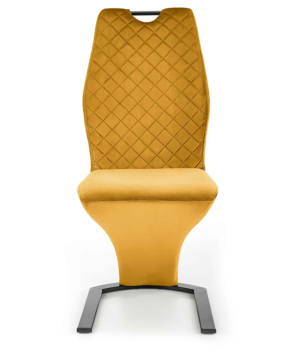Krzesło Brigitte musztardowe
