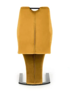 Krzesło Brigitte musztardowe