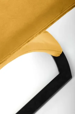 Krzesło Brigitte musztardowe