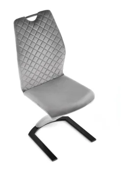 Krzesło Brigitte szare
