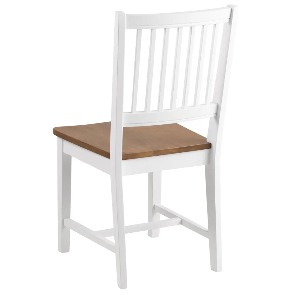 Krzesło Brisbane białe drewniane