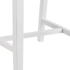 Krzesło Brisbane białe drewniane