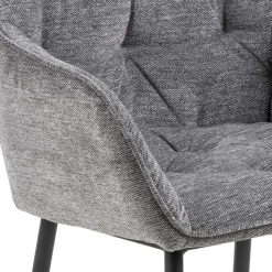 Krzesło Brooke antracytowe