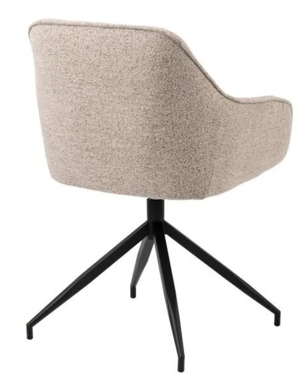 Krzesło Brooke obrotowe beżowe Monza