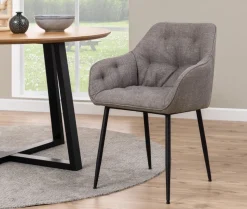 Krzesło Brooke szary jasny