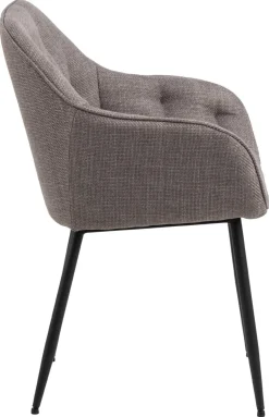 Krzesło Brooke szary jasny