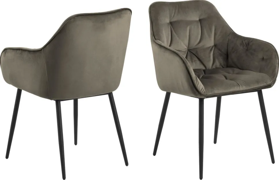 Krzesło Brooke VIC beżowe