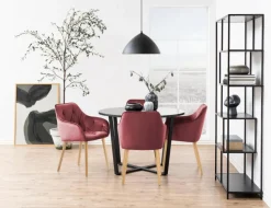 Krzesło Brooke VIC Coral 76AC tapicerowane