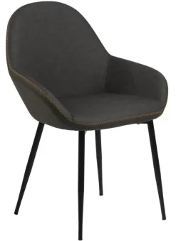 Krzesło Candis Dove Grey PU tapicerowane