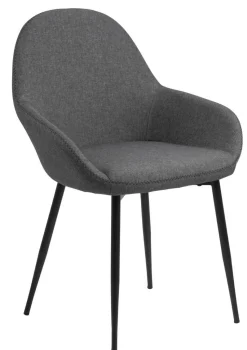 Krzesło Candis Sawana Grey tapicerowane