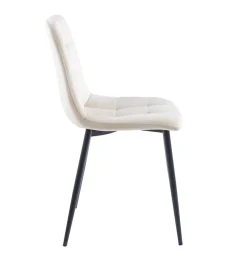 Krzesło Caro Velvet beżowe