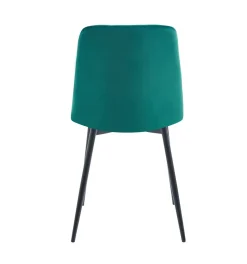 Krzesło Caro Velvet zielone
