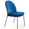 Krzesło Cecile granatowe