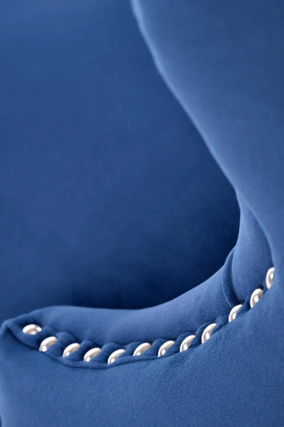 Krzesło Charlotte granatowe/czarne