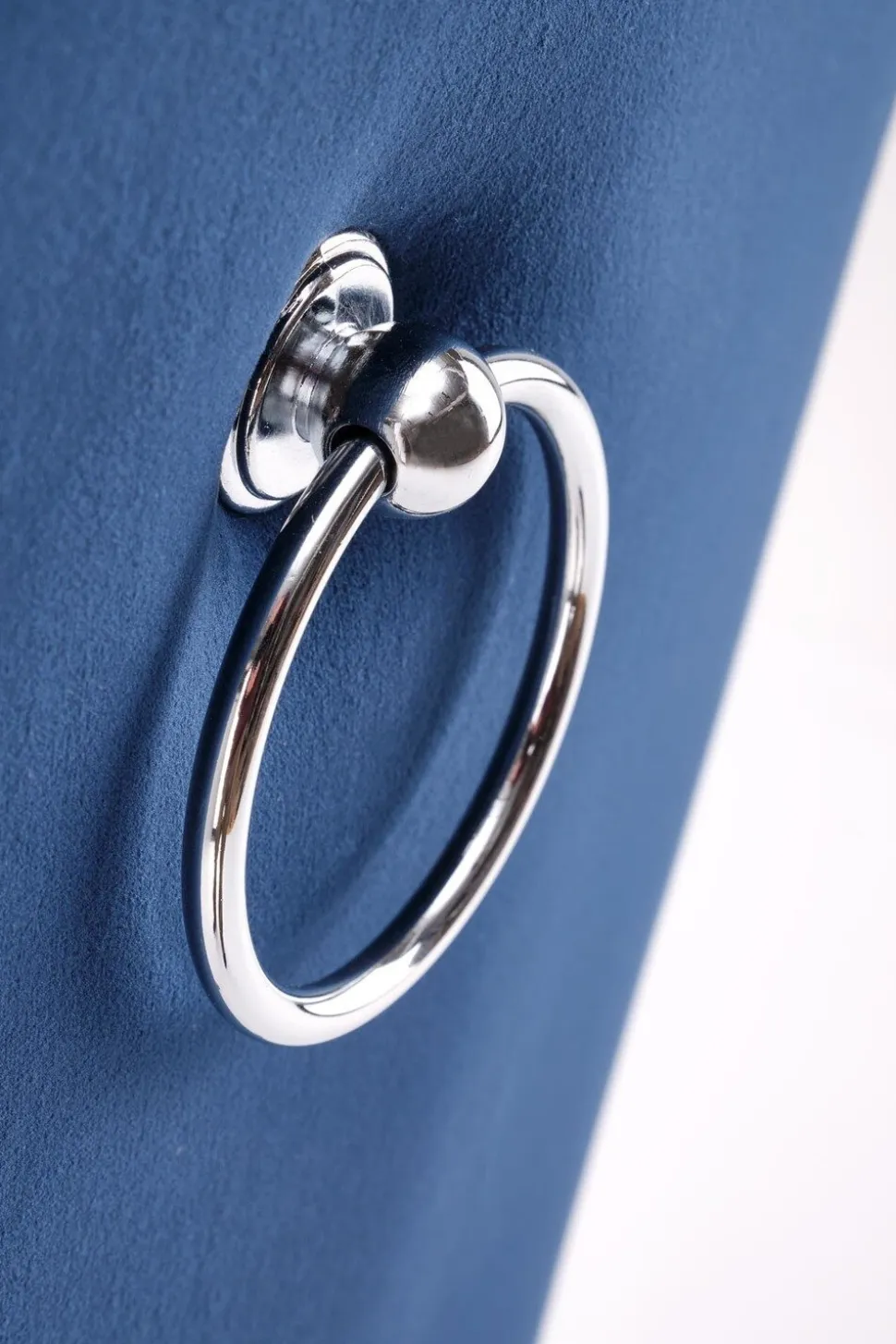 Krzesło Charlotte granatowe/czarne