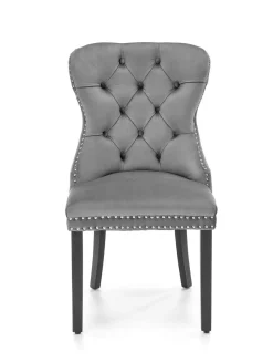 Krzesło Charlotte szare/czarne