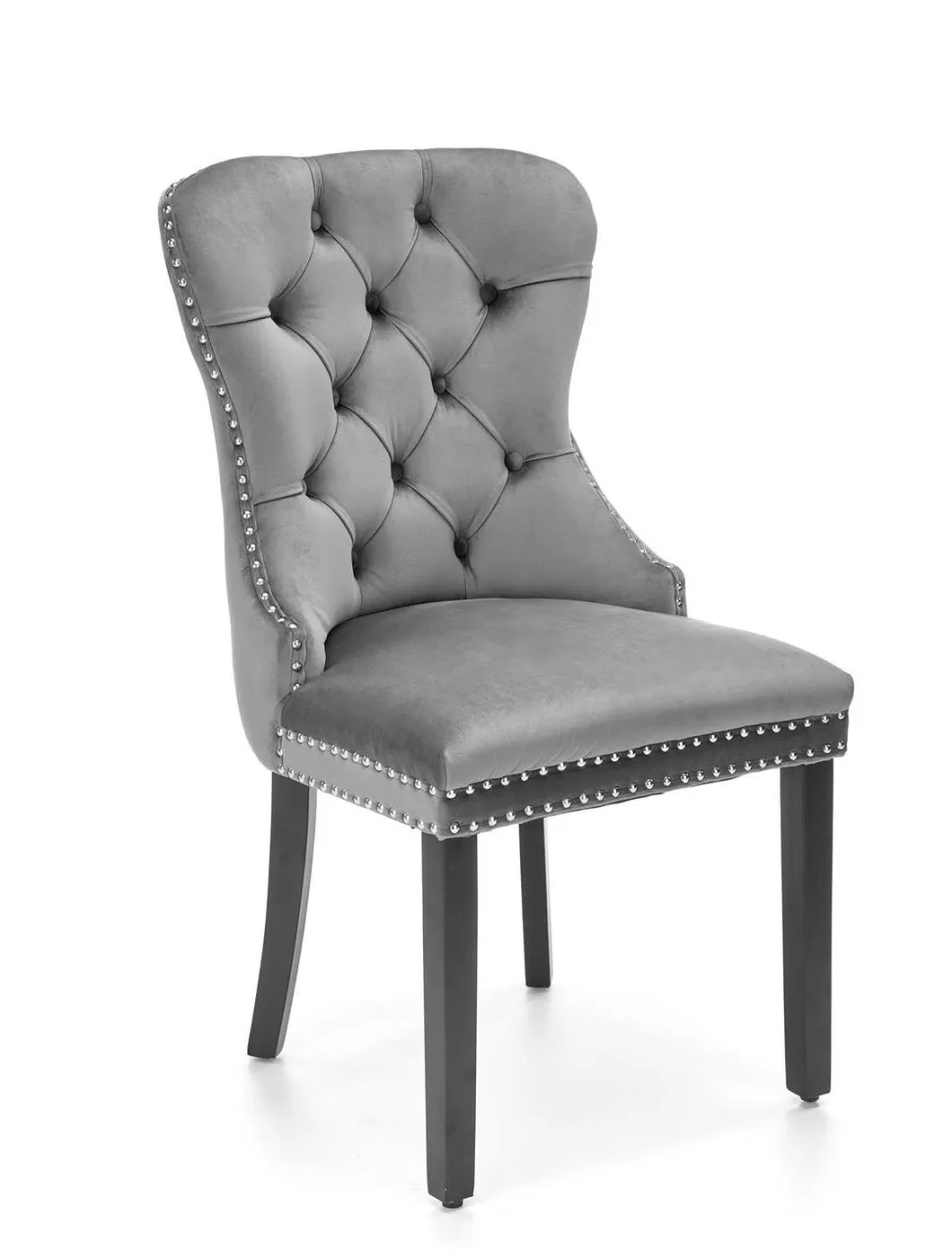 Krzesło Charlotte szare/czarne