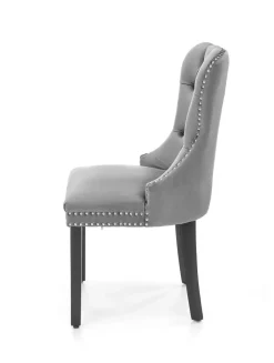 Krzesło Charlotte szare/czarne